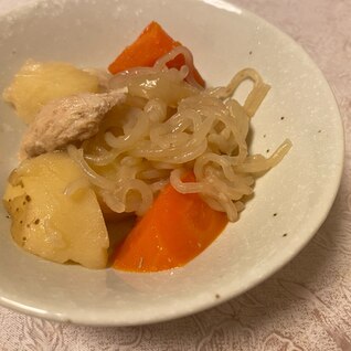 炊飯器でほったらかし 鶏むね肉じゃが